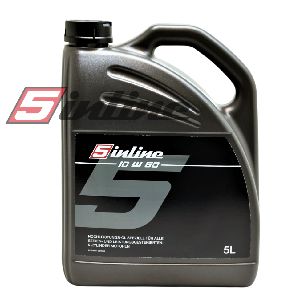 High-performance engine oil specifically for all series and performance-optimized 5-cylinder engines 5L 10W-60 Oil