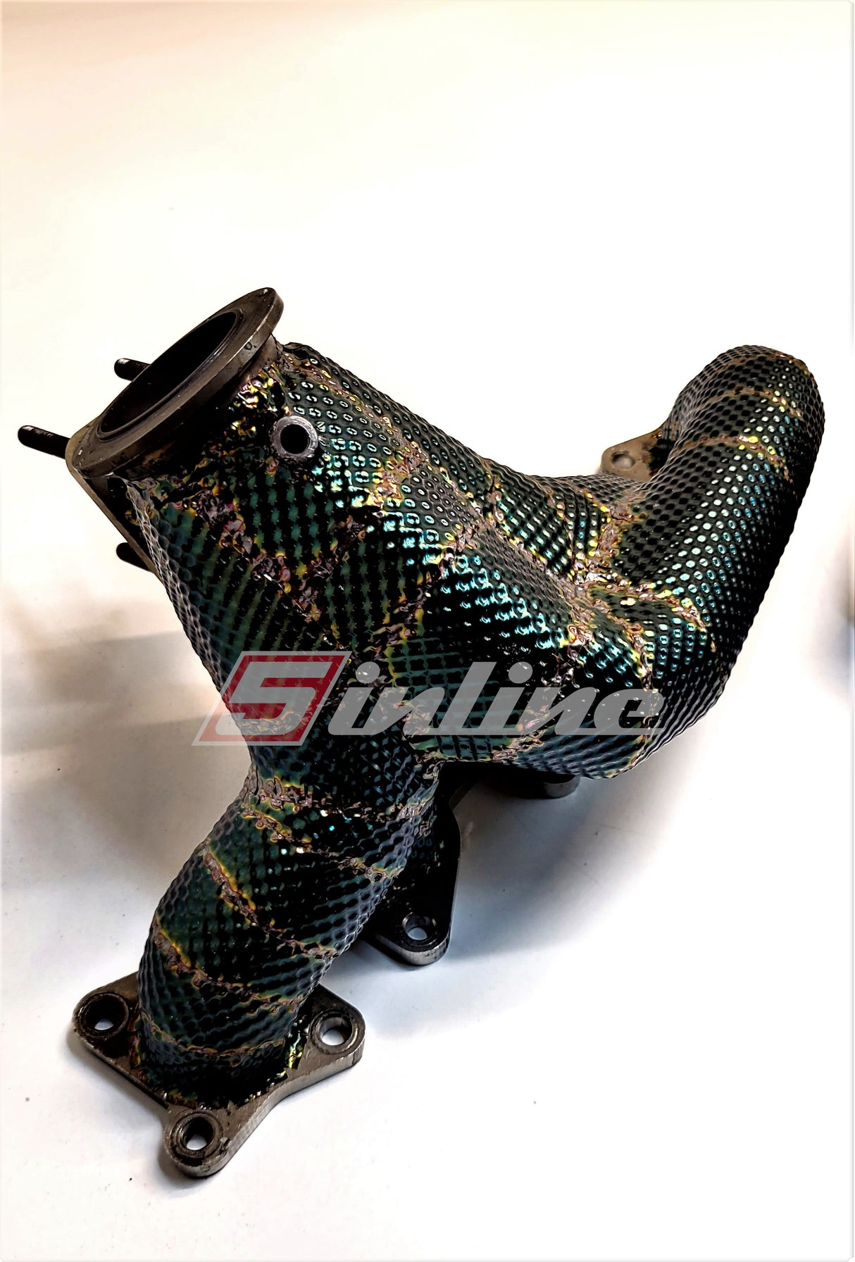 Thermal insulation for all Audi 5cyl. 20V shock charging elbow/pipe elbow