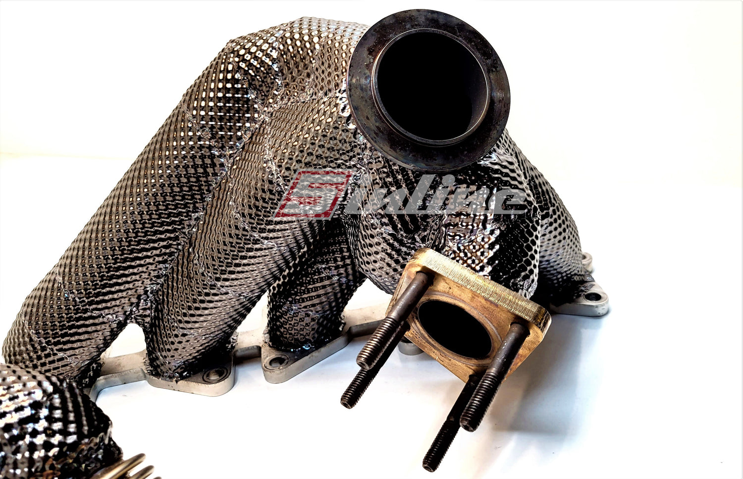 Thermal insulation for all Audi 5cyl. 20V shock charging elbow/pipe elbow