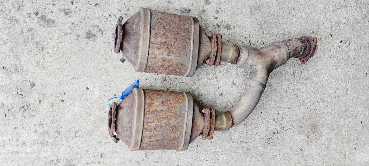 Gebrauchte Original-Katalysatoren Audi S2 3B, mit Y-Stück