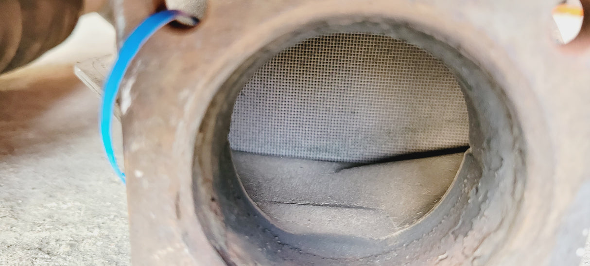 Set of original, used catalysts (447131702M) for Audi 200 20V