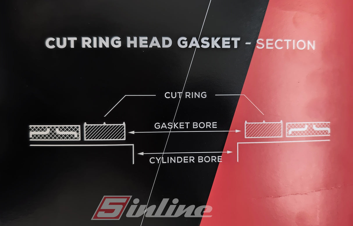 Audi 2.2T 20V Athena Cut Ring Zylinderkopfdichtung 83.5x1.6mm