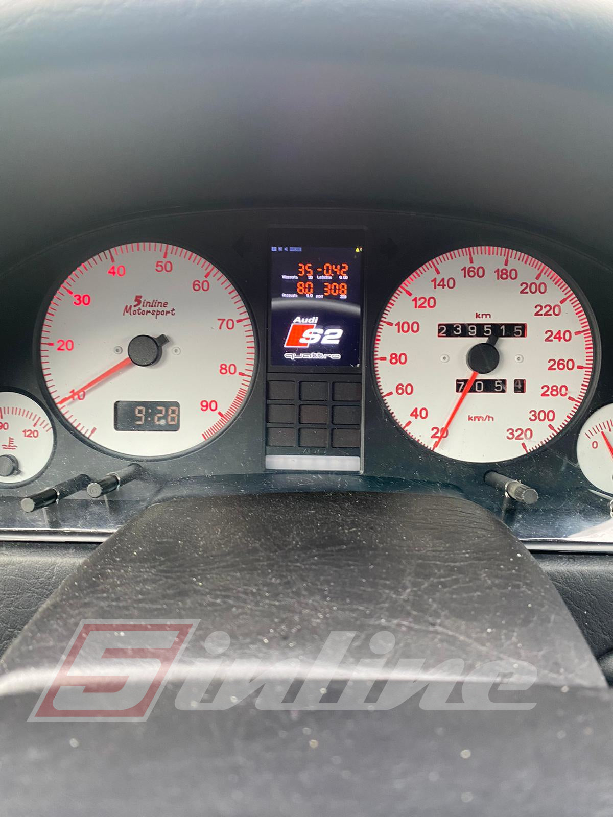 CAN-Checked-Display Umbau für Audi RS2