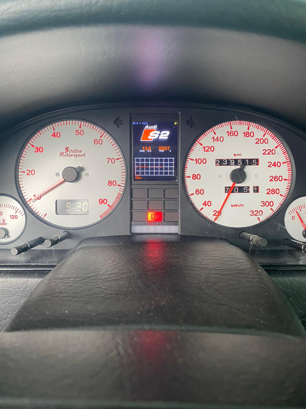CAN-Checked-Display Umbau für Audi S2