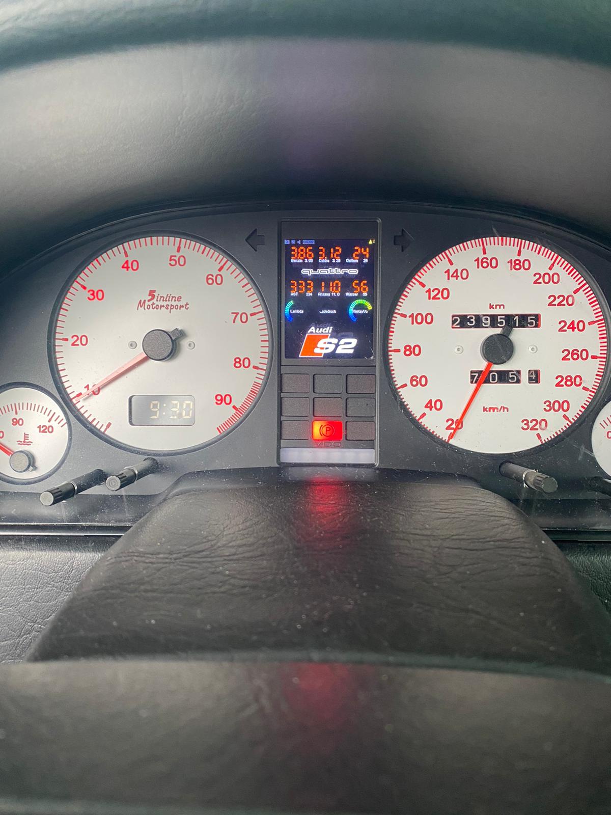 CAN-Checked-Display Umbau für Audi RS2