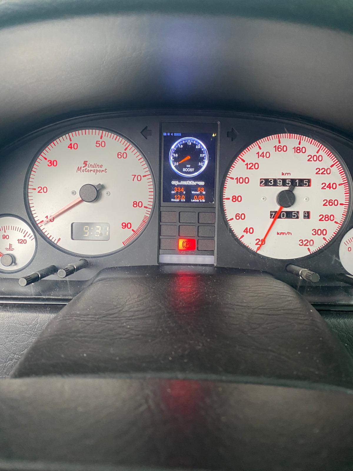 CAN-Checked-Display Umbau für Audi RS2