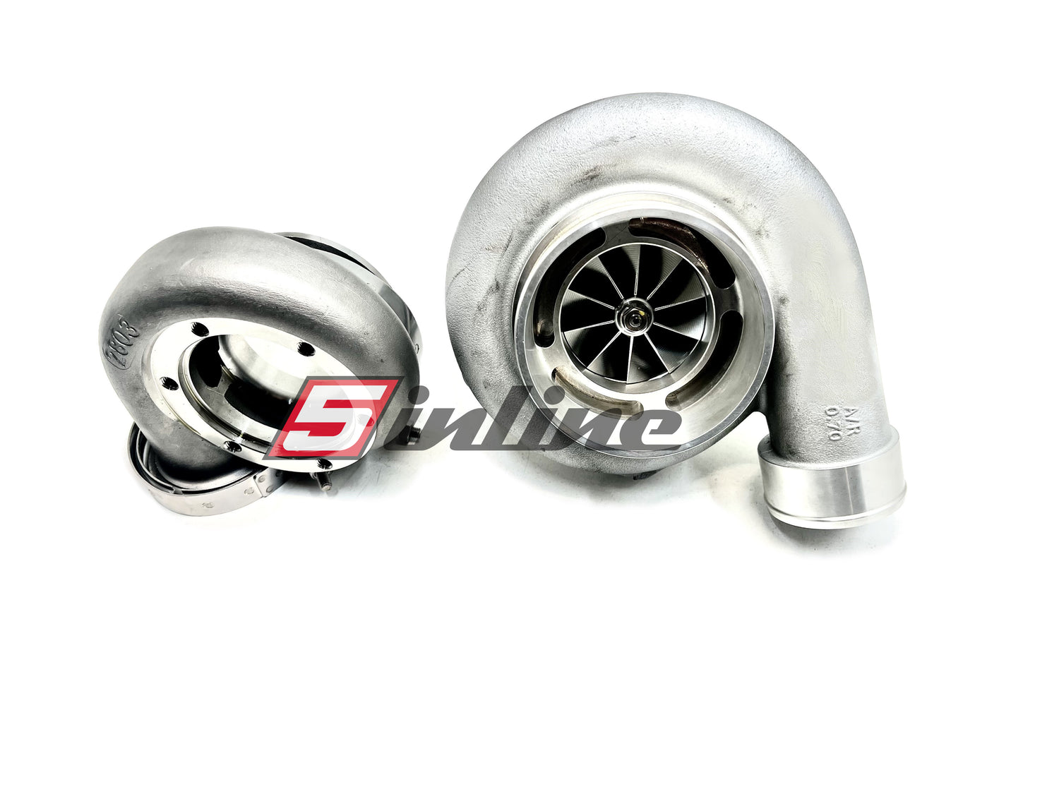 Turbolader NEU 5inline Motorsport Edelstahl Abgasgehäuse VB / VB ww. T3 / VB /  GTX3071 Gen.2