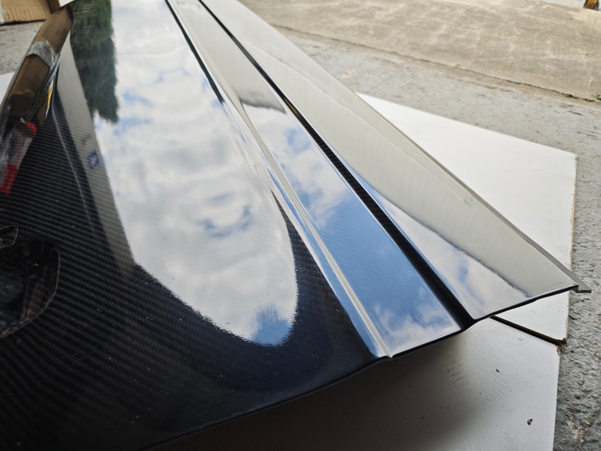 Audi S2 Coupé Carbontür rechts – Sichtcarbon – ultraleicht ca. 4 kg