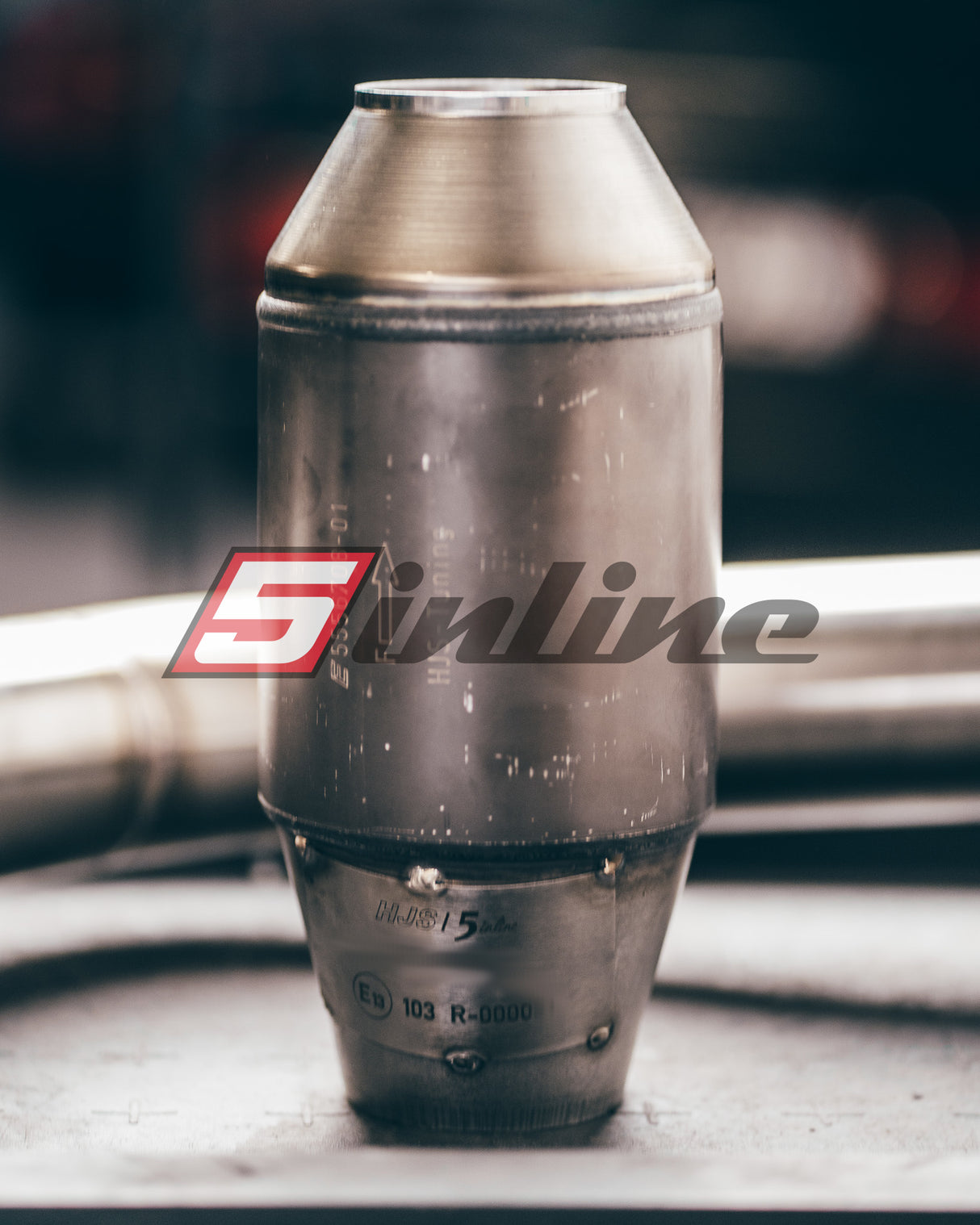 Katalysator Motorsport Austausch ca. 550PS alle 5 Zylinder 20V Turbo inkl. Begleitpapieren zur Eintragung beim TÜV