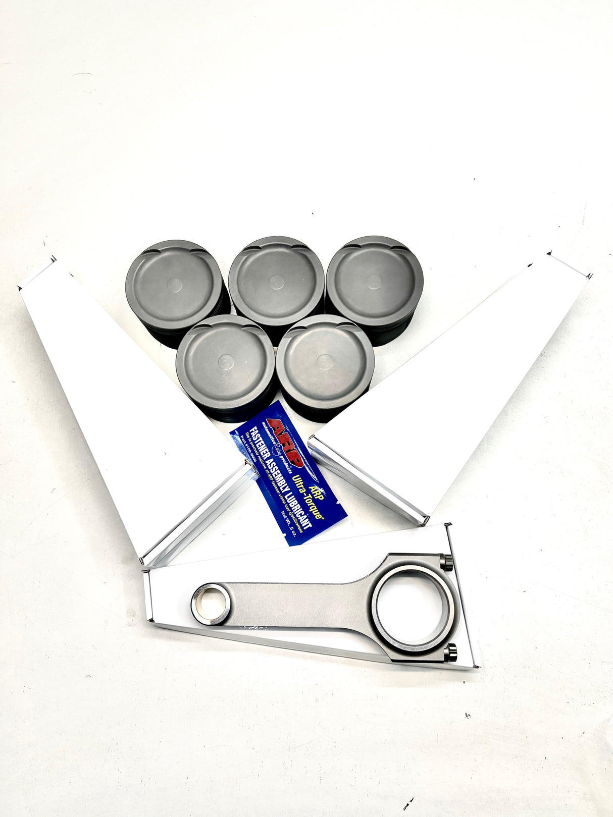 KIT Motorsport Kolben 5inline 81.5/ 82/ 82.5/ 83mm + H-Schaft Pleuel 159 / 22mm 8,5:1 verdichtet für Dieselblock + 95.5mm Kurbelwelle