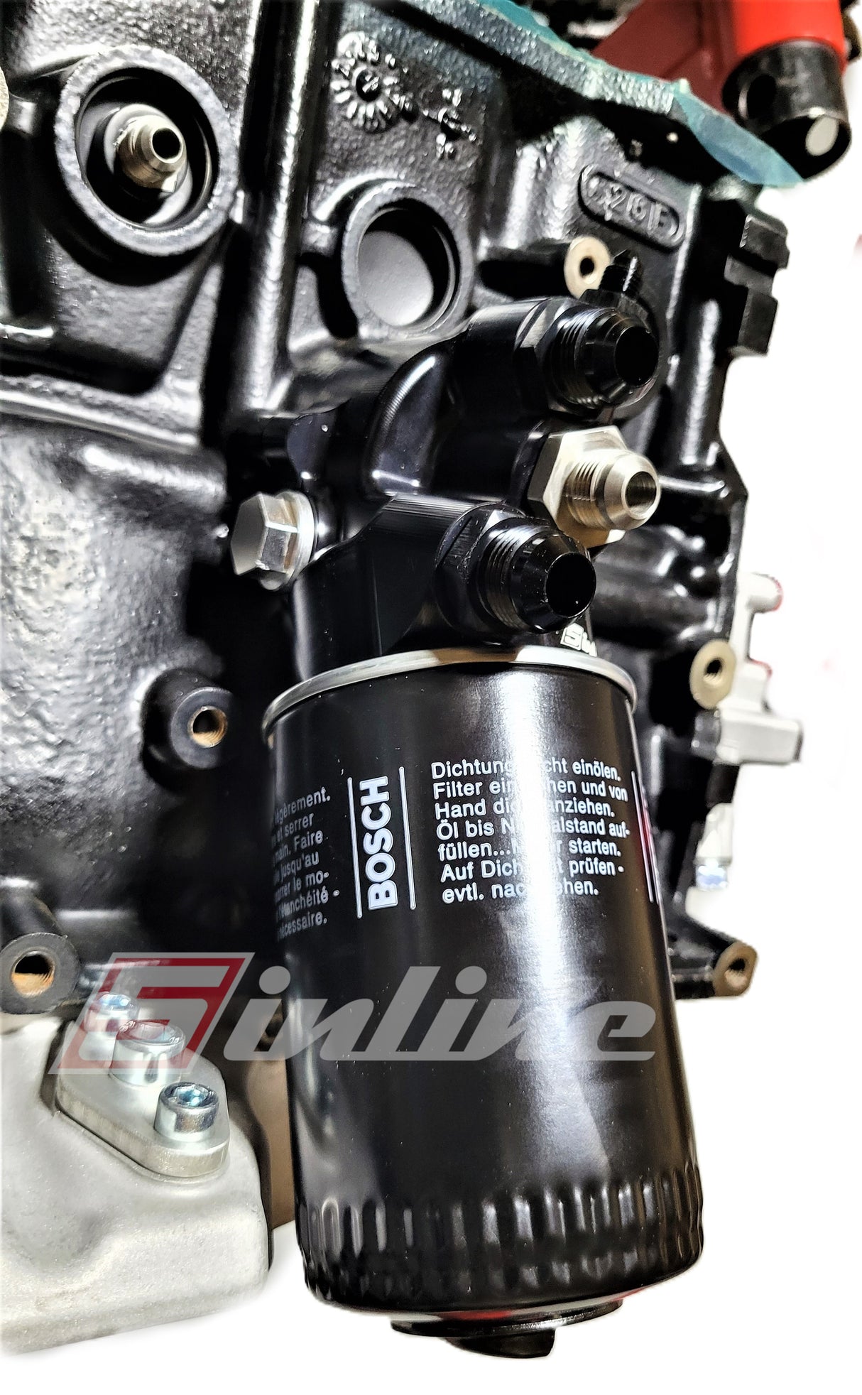 Audi S2/RS2/S4/S6 C4 2.2l 20V Turbo Ölfilterhalter Thermostatgehäuse