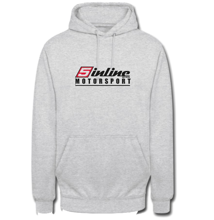 MEN's WEAR Hoodie 5inline Motorsport grau "Projekt S1 E2"