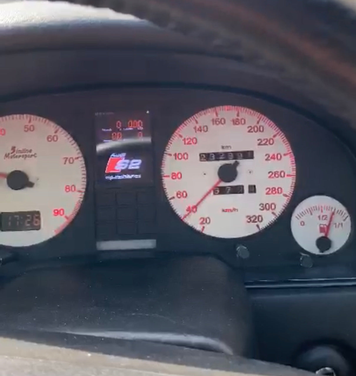 CAN-Checked-Display Umbau für Audi S2