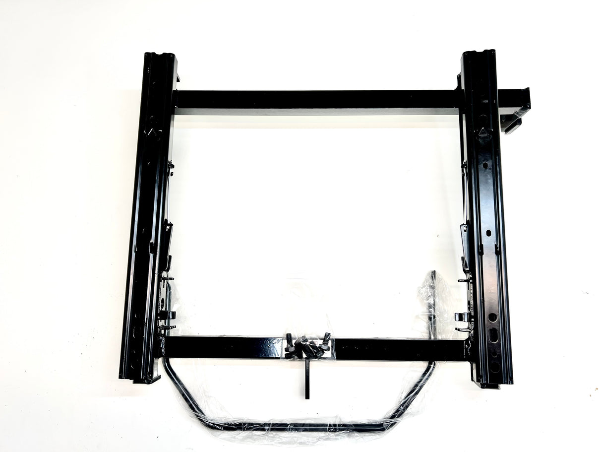 Recaro Audi S2 Konsole / Sitzkonsole Typ 89 / B4 / Cabrio T89 / Urquattro, inkl. Laufschienen - NEU - für Recaro-Sitze wie z. B. RS2