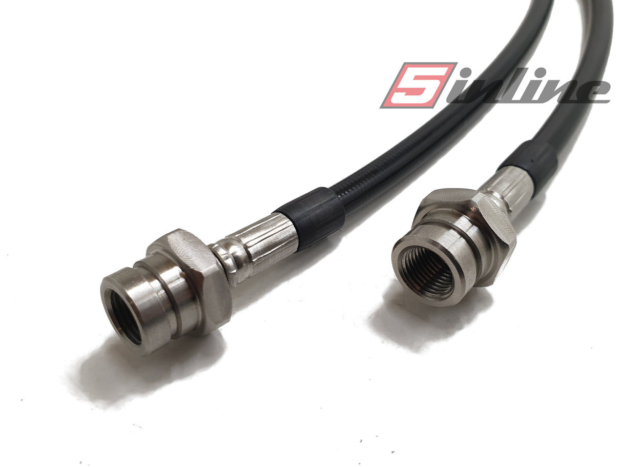 Stahlflex-Bremsleitungssatz für Audi RS2 mit 322mm Bremse VA - Zulassungsfrei