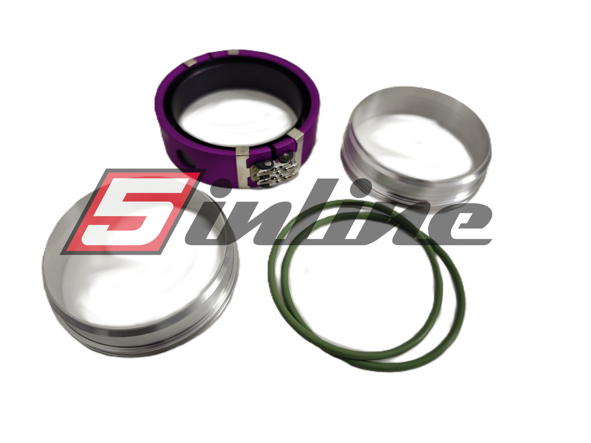 Wiggins Schelle komplett, inkl. 2x Wiggins Anschweißflansch und O-Ring