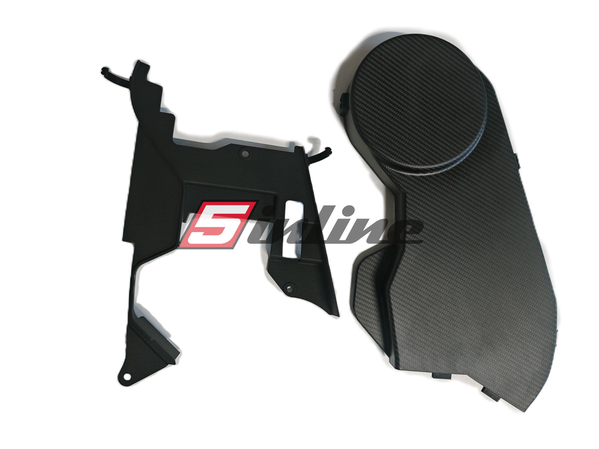 Carbon Timing Belt Cover for Audi 20V 2.5L Engines (Diesel Block Conversions)