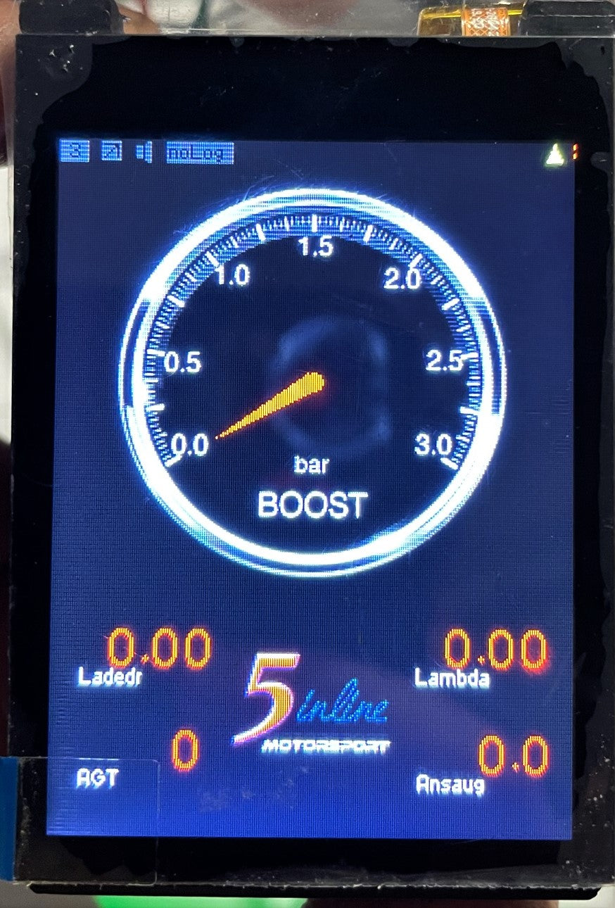 CAN-Checked-Display Umbau für Audi 200 20V Turbo