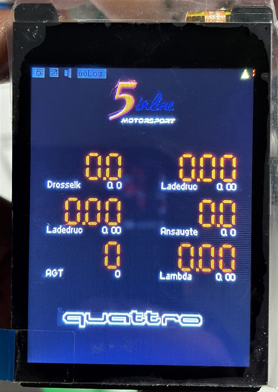 CAN-Checked-Display Umbau für Audi RS2