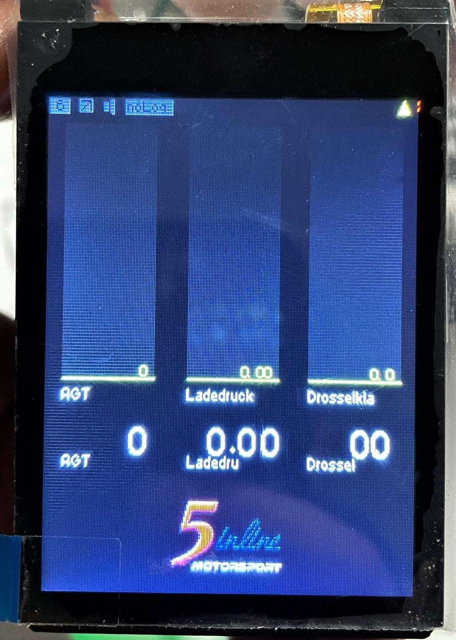 CAN-Checked-Display Umbau für Audi 200 20V Turbo