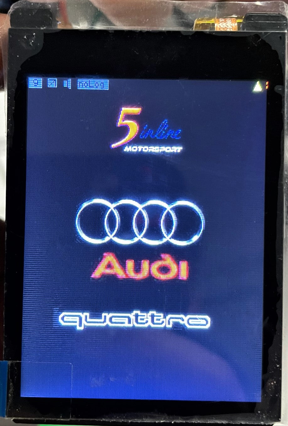CAN-Checked-Display Umbau für Audi RS2