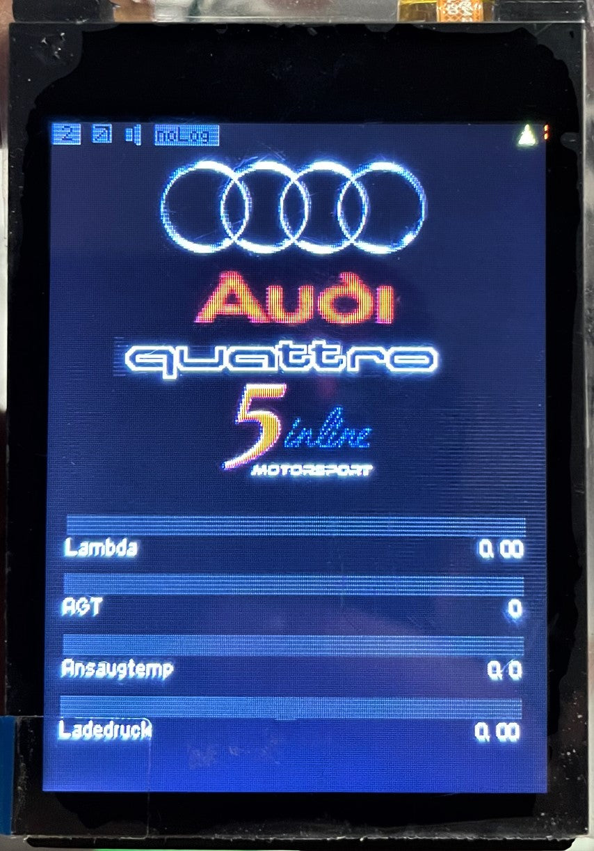 CAN-Checked-Display Umbau für Audi 200 20V Turbo