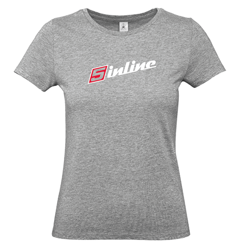 WOMEN'S WEAR Girlie 5inline Motorsport Sport-Grey "MAKE OLD CARS FAST AGAIN"