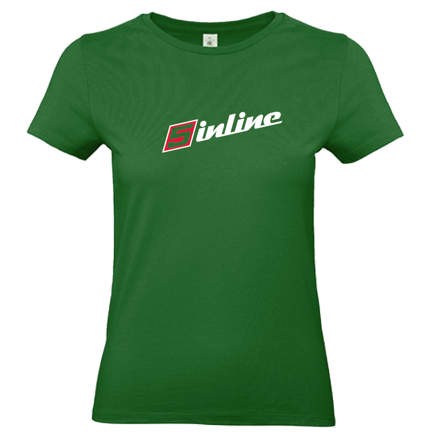 WOMEN'S WEAR T-Shirt 5inline Motorsport Kelly Green "MAKE OLD CARS FAST AGAIN"