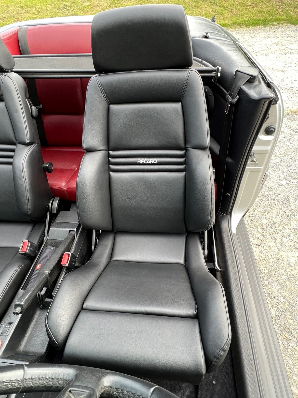 NEU Recaro Audi RS2 Sportsitz S2 / 80 / 90 / Cabrio / Limo / Avant / Coupe (inkl. Versand)