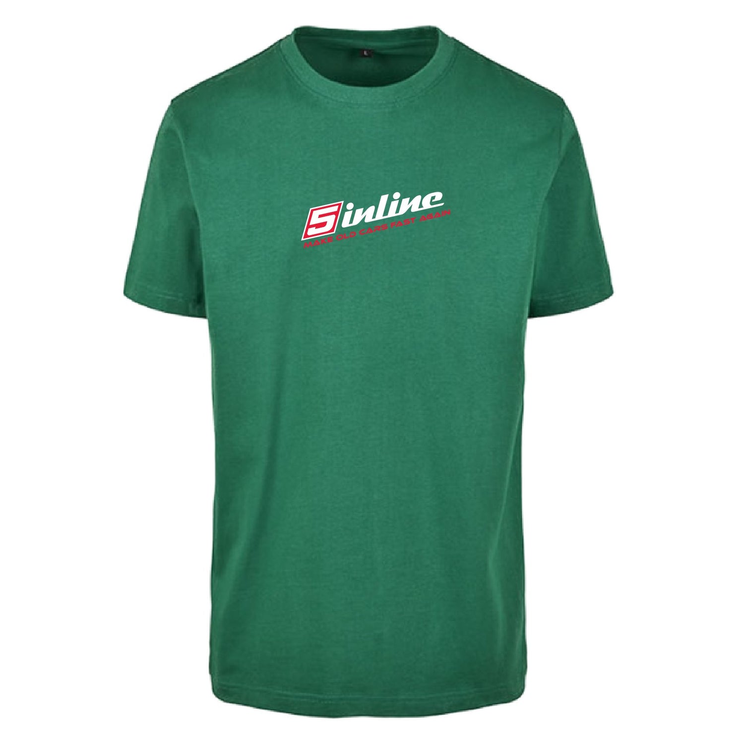 T-Shirt 5inline Motorsport Grün "MAKE OLD CARS FAST AGAIN"
