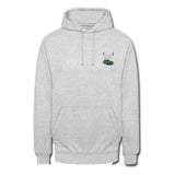 Hoodie 5inline Motorsport Grau "Green Devil"