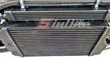 Ladeluftkühler Kit für Audi C4 S4 100 20V Upgrade Ladeluftkühlerkit mit Ölkühler Dash Leitungssystem etc.