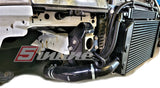 Ladeluftkühler Kit für Audi C4 S4 100 20V Upgrade Ladeluftkühlerkit mit Ölkühler Dash Leitungssystem etc.