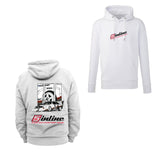 Hoodie 5inline Motorsport Weiß "MAKE OLD CARS FAST AGAIN"