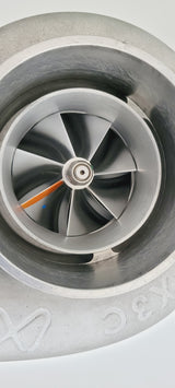 Xona Rotor Turbolader X3C (gebraucht) 0.86 Turbinengehäuse (Thermoisoliert) T3 -Flansch, inkl. Zweitem Turbinengehäuse Sonderangebot