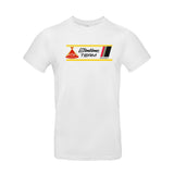 MEN'S WEAR T- Shirt 5inline Motorsport Weiss "Racing Design Retro"