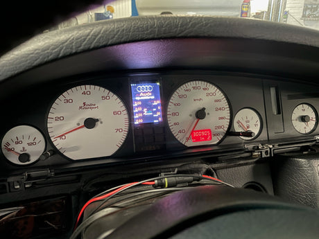 CAN-Checked-Display Umbau für Audi 200 20V Turbo