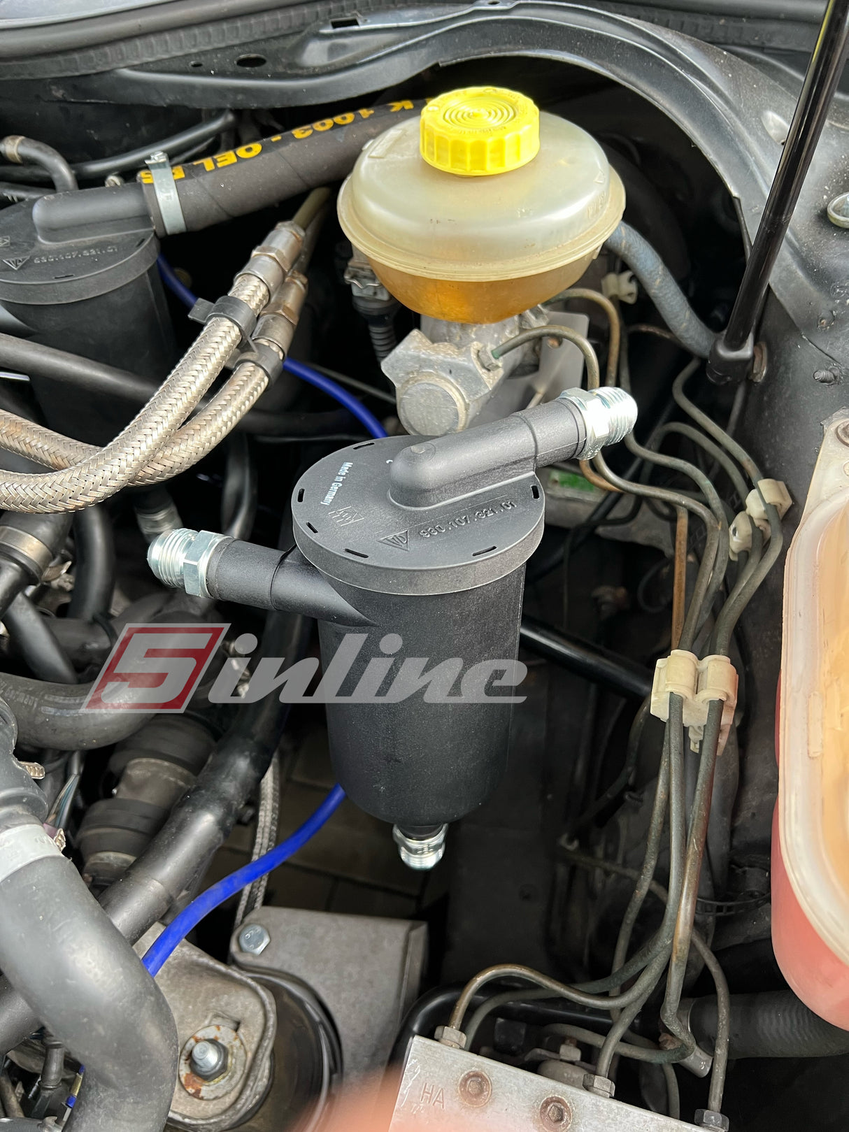 Crankcase ventilation conversion kit Audi 20V Turbo, KGE, 3B, RR