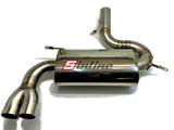 Our stainless steel exhaust system for the Audi S2 Coupe is optimized for sound and dynamic pressure