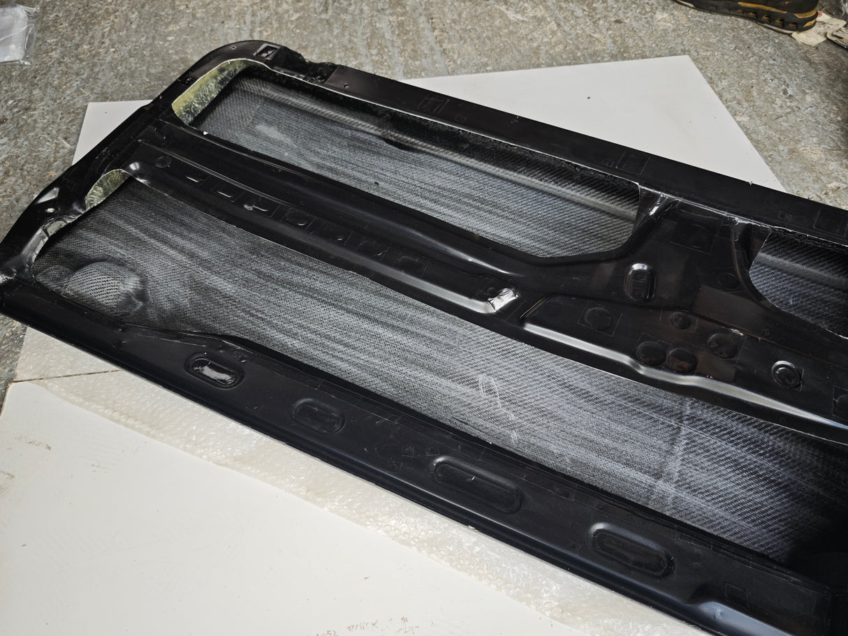 Audi S2 Coupé Carbontür rechts – Sichtcarbon – ultraleicht ca. 4 kg