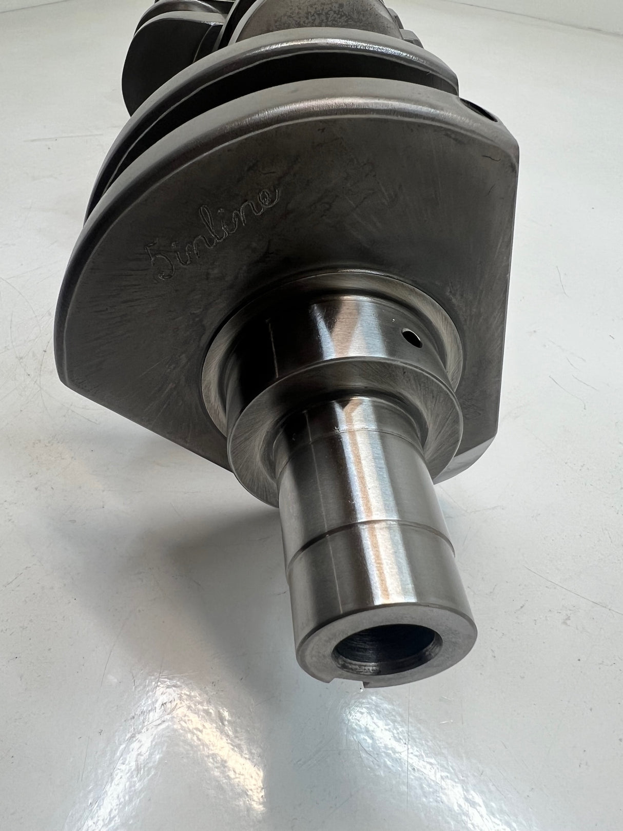 Kurbelwelle / Crankshaft 5inline Billett 100mm Hub, 2,7L, 2700ccm Hubraum, Audi S2 / S4 / S6 / RS2 / Urquattro / Sportquattro / 200 20V