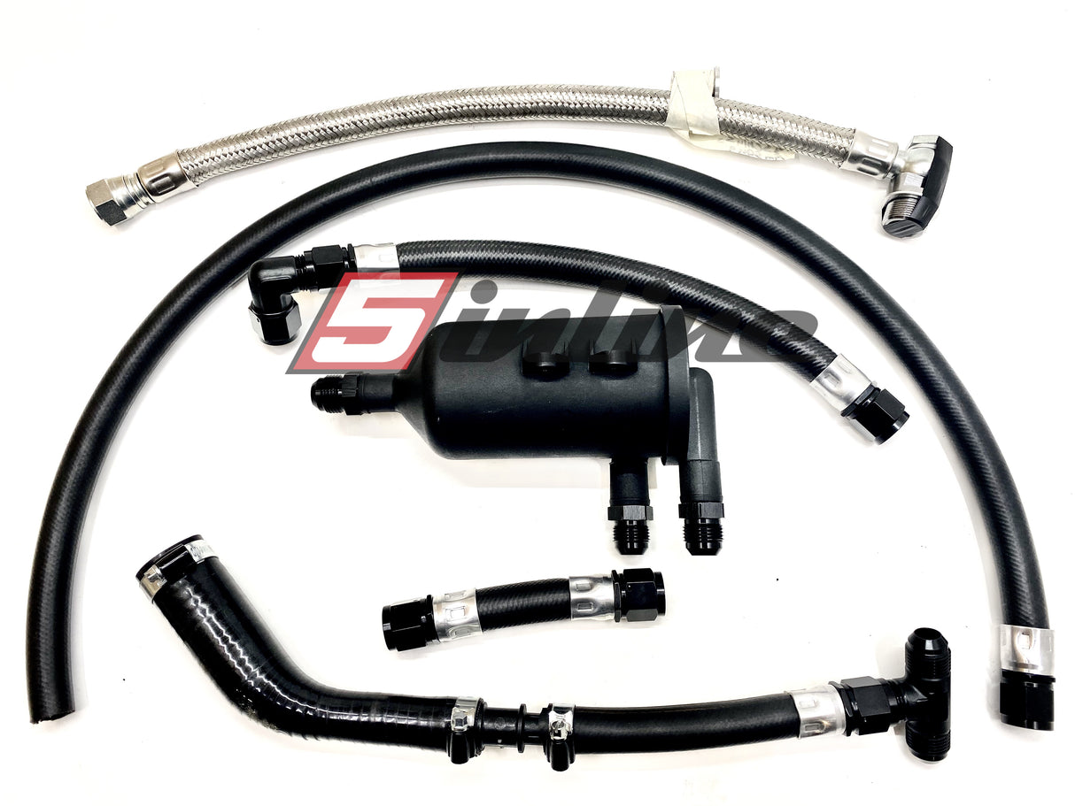 Crankcase ventilation conversion kit Audi 20V Turbo, KGE, 3B, RR