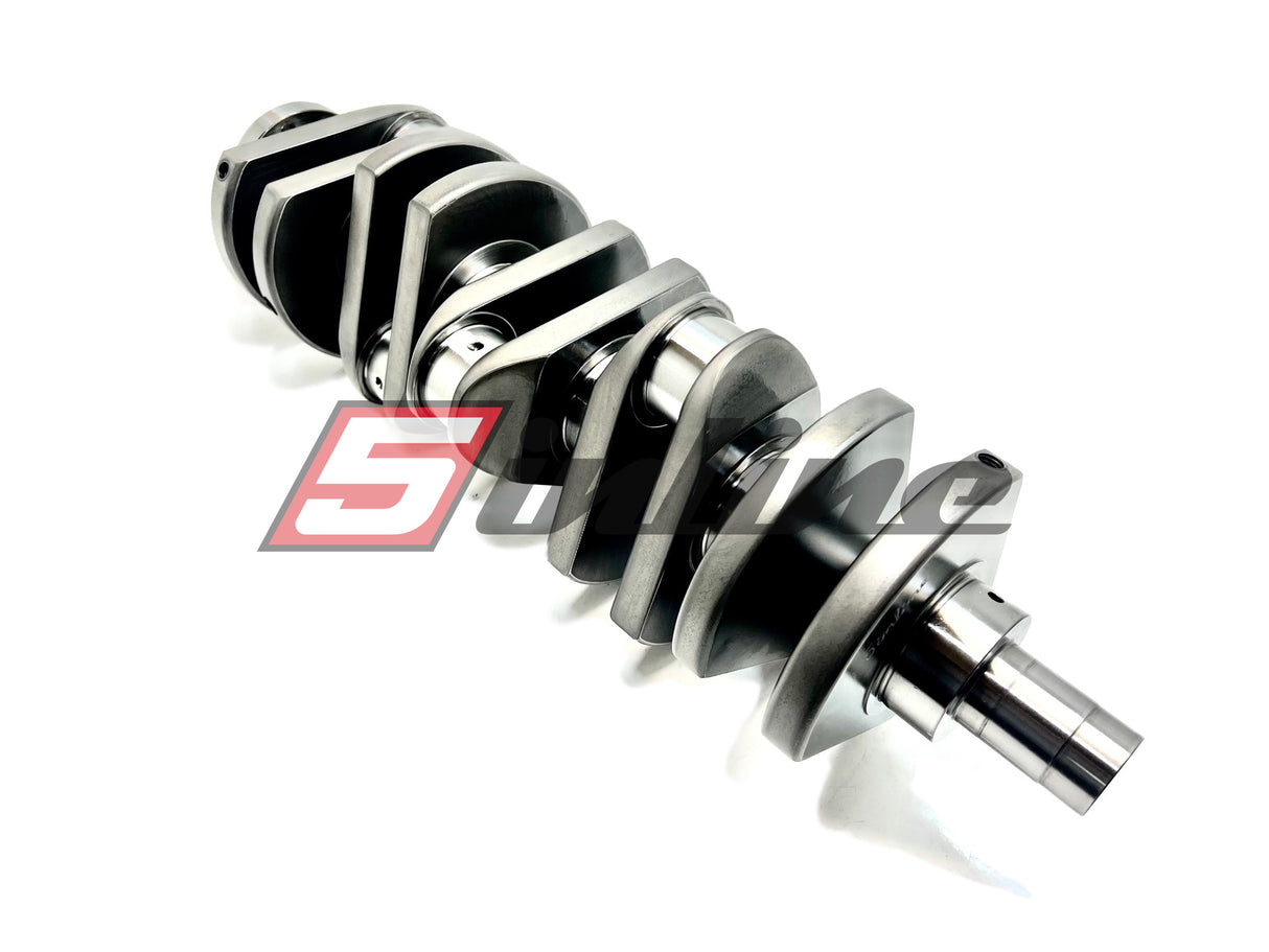 Motorsport billet crankshaft 100mm stroke 5-cyl 20V 2.7L milled from solid material