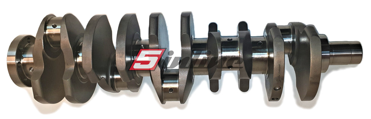 Motorsport billet crankshaft 92.8mm stroke 5-cyl 20V 2.5L high-revving, milled from solid material