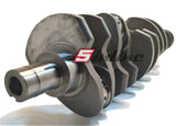 Motorsport billet crankshaft 92.8mm stroke 5-cyl 20V 2.5L high-revving, milled from solid material