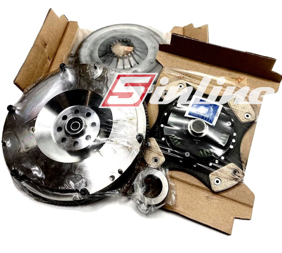 Sport clutch kit including single-mass flywheel for S2 / RS2 / S4 / S6 / 200 20V - sintered or organic