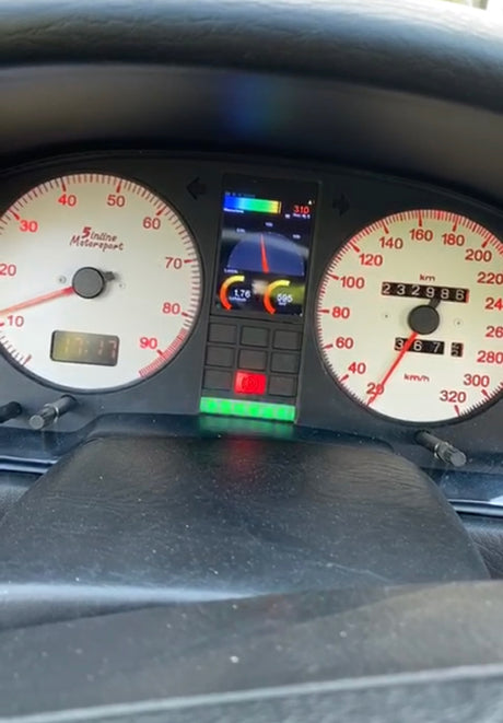 CAN-Checked-Display Umbau für Audi S2