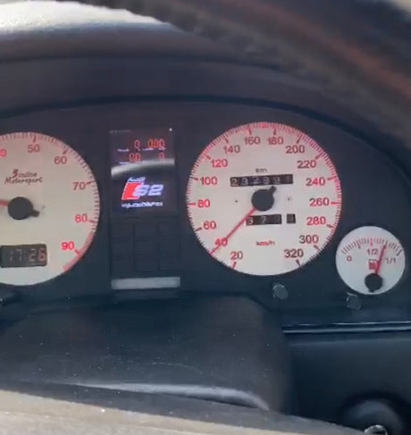 CAN-Checked-Display Umbau für Audi S2