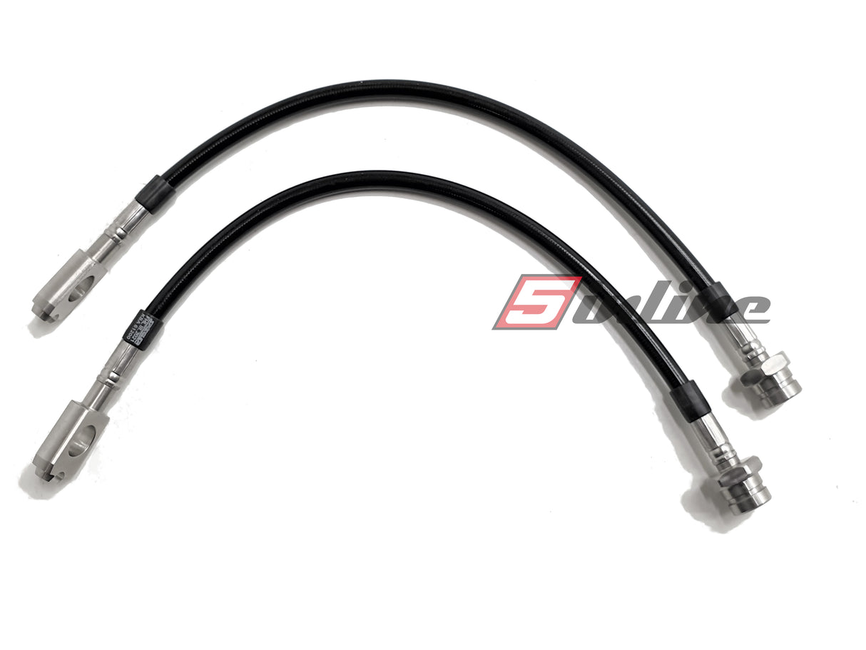 Stahlflex-Bremsleitungsatz AUDI S2 Coupe Umbausatz Hinterachse 300mm Bremsscheibe - Zulassungsfrei