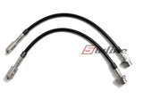 Stahlflex-Bremsleitungsatz AUDI S2 Coupe Umbausatz Hinterachse 300mm Bremsscheibe - Zulassungsfrei